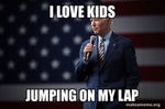 I love kids jumping on my lap