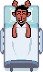 Rudy talking Deltarune