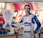 I'm Jimmie Johnson, BOOM! Confetti!