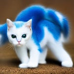 Smurf cat concert