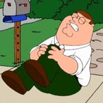 Peter Hurts His Knee