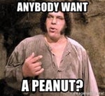 Anybody want a peanut?