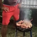Martin estás haciendo un asado