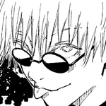 Gojo saying "Yowai mo"