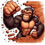 The monkey chain, the monkey's fist, the monkey!