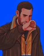 That girl is very intense