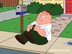 PETER HURTS KNEE