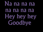 na na na na hey hey hey good bye