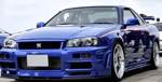 nissan gtr r34 skyline top speed 300kmh