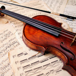 Sad violin