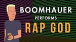 Boomhauer performs Rap God