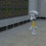 squidward walking