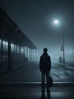 Animal running on wooden floor