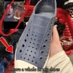 i have a hole in my shoes