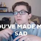 somebody made my best friend cry