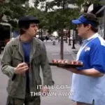 I threw it on the ground (energy drink)