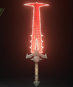 crucible sword putting away