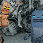 Care zbieri- Mo si Foca Robotzi