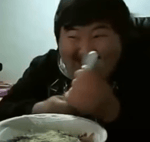 Mukbang Guy Laughing