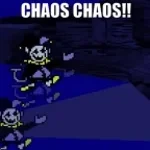 Jevil losing it!
