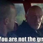 you are not the guy - Mike