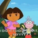 we did it - dora (copy)