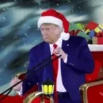 Trump Merry Xmas vs Kamala