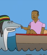 A SINGING TALKING AFRO SKELETON