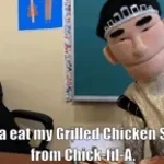 im bout to eat this chick fila