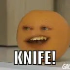 Knife annoying orange