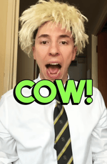 Cause youve got ears u stupid cow!