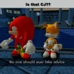 No one should ever take advice from Knuckles