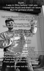 gyat I was in Ohio when I met you...