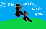 ride wife ,wife fight back, kill wife, gorillas