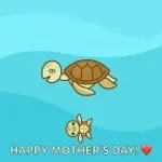 turtle calling a girl mommy