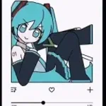 Miku hiding in your wife