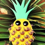 PINAPPLE UNDER A LAMPPOST!