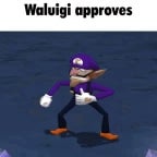 Waluigi saying sorry