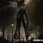 Cartoon Cat Whine demonic