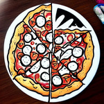 no pizza chica