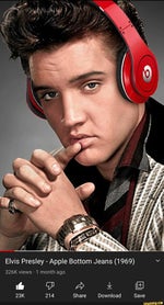 Elvis apple bottom jeans