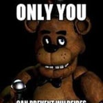 POV Freddy fazbear gets sacrificed