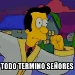 VOZ - Los simpsons todo-termino-senores