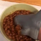 You want a brownie? too bad they're beans.