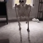 Spooky scary skeleton(funny)
