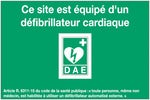 Défibrillateur Automatisé Externe après choc