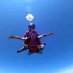 Viral skydiving video chase