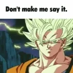 goku x bring me to life