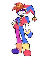 Un chico que se parece mucho a pomni