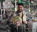 If you have a Morrisons More Card, please scan it now.